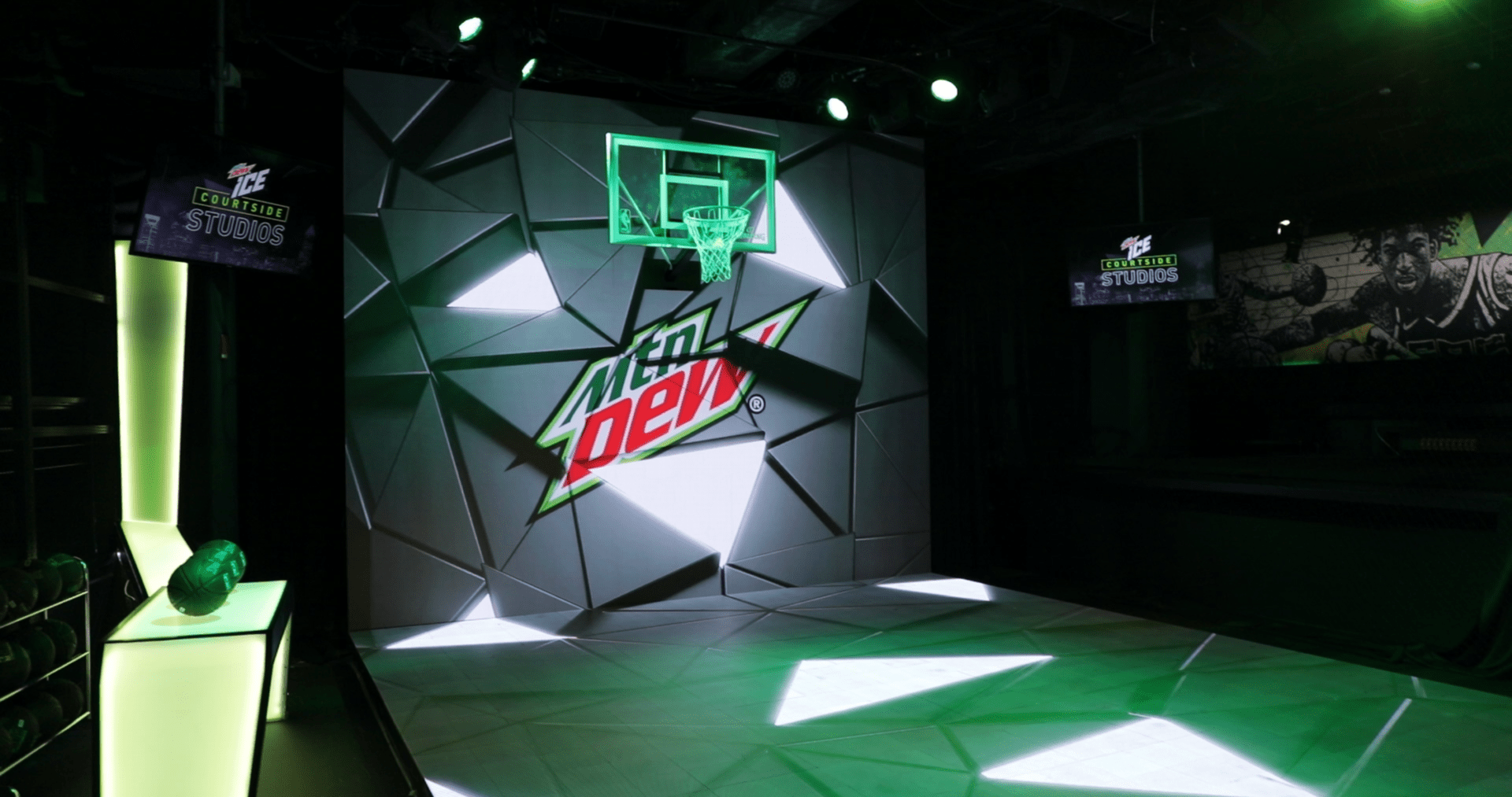 MTN DEW Courtside Studios - Bluewater