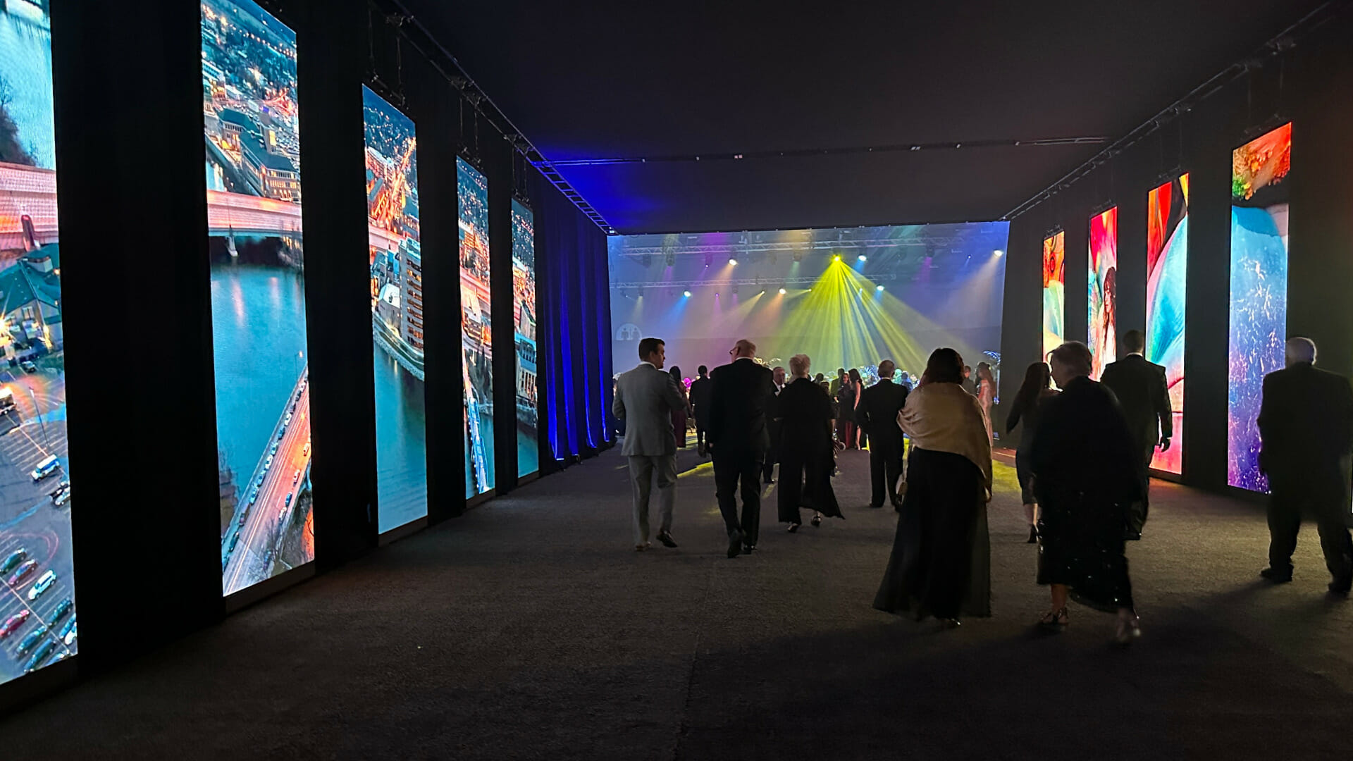 Projection vs. LED: Making the Right Choice for Your Event - Bluewater