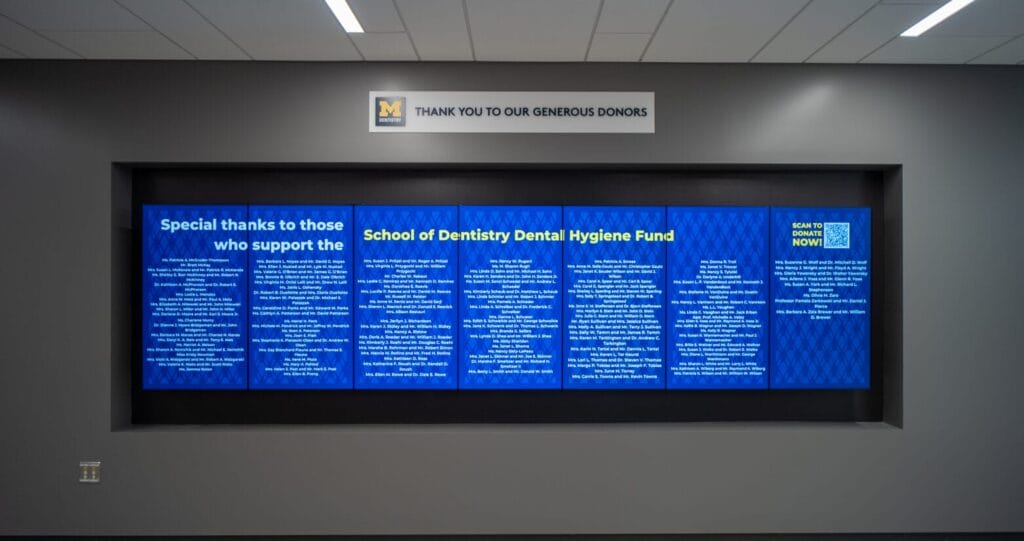 U of M_School of Dentistry Donor Wall_jpeg_9