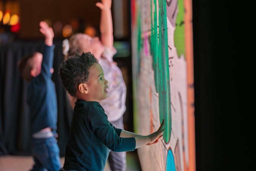 Michigan Central Interactive Wall