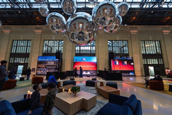 Michigan Central train display